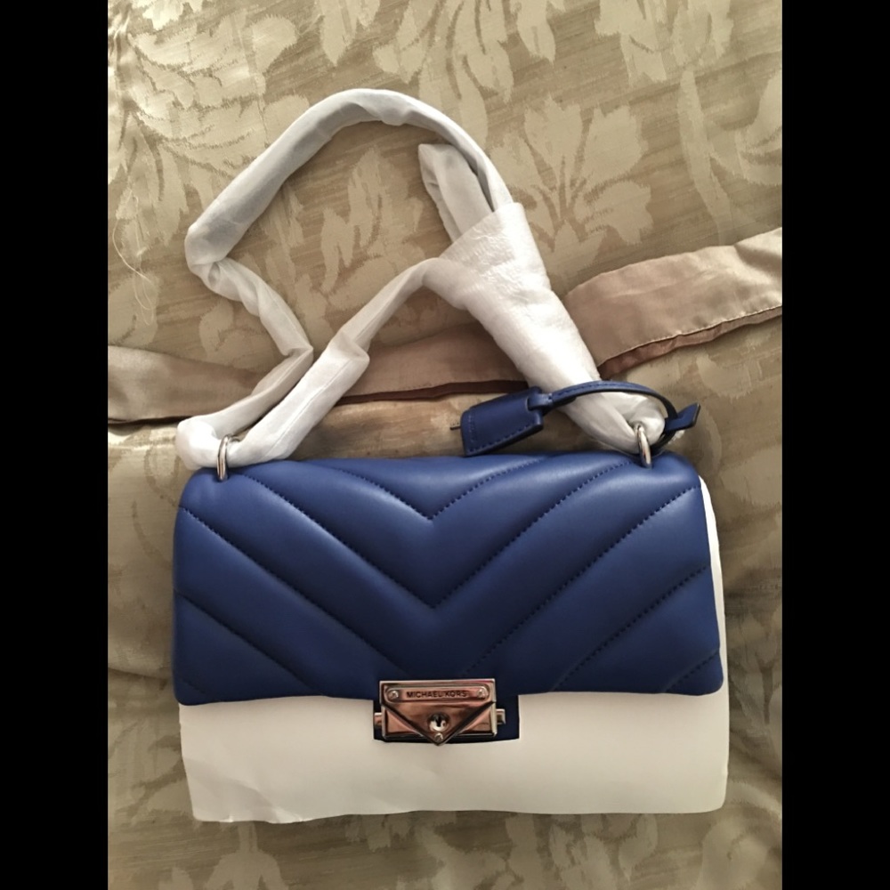 ⭐️⭐️⭐️⭐️4X HP⭐️⭐️⭐️⭐️ 💯 NWT Michael Kors Quilted Cece Shoulder - Picture 6 of 16